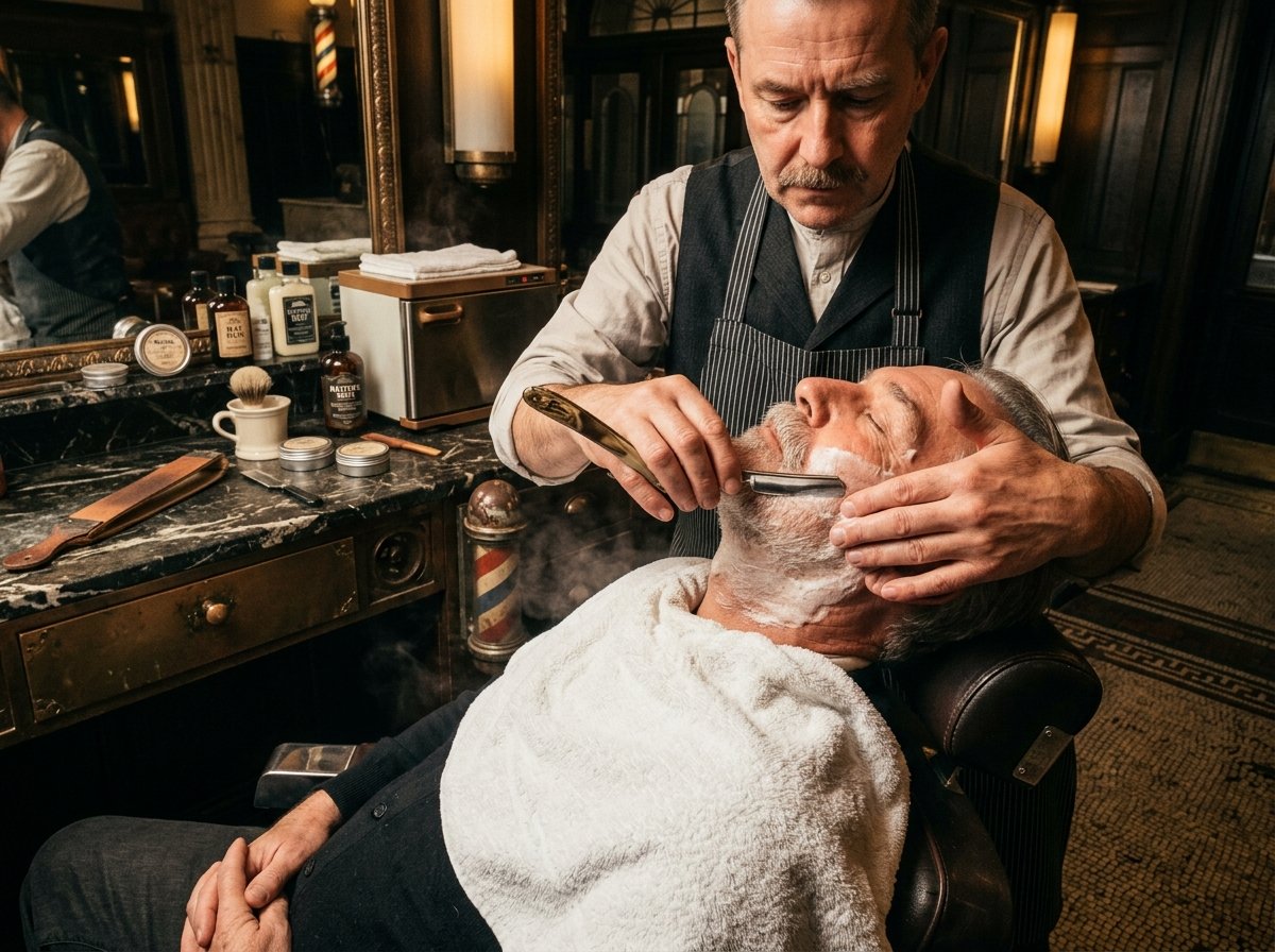 Barba Ritual com Toalha Quente